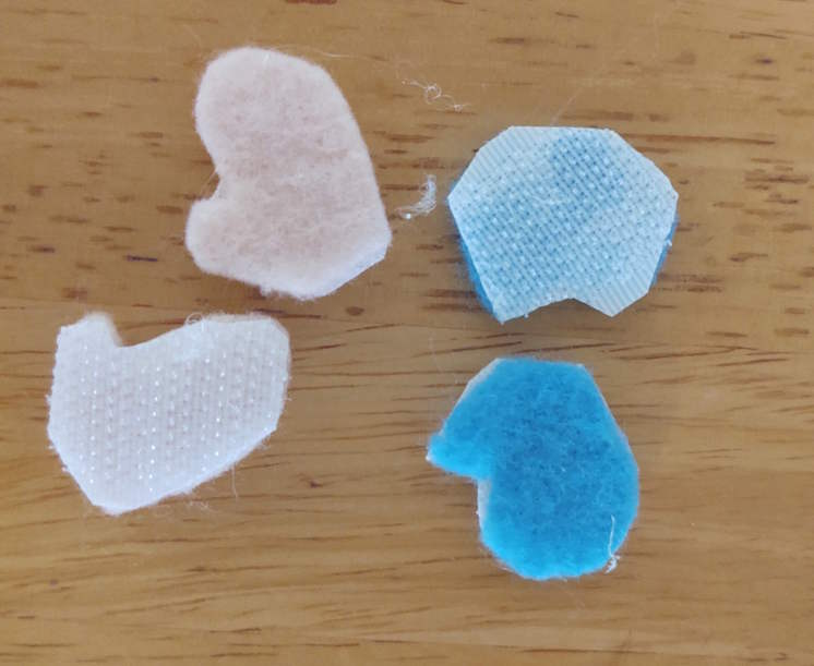 Three little kittens' mittens